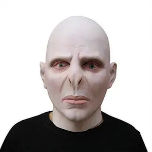 Voldemort Mask Dobby The Elf Mask Hood Harry Movie Cos Horror Thriller Bald Latex Mask Halloween Mask For Adult