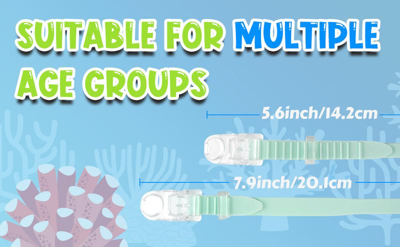 Outdoorfun Swim Goggles 2 Pack for Kids - Wide View, Anti-Fog, UV Protection, Comfortable Fit, Suitable for Ages 3-15, Easy to Wear, No Leaking dealsforyoudays