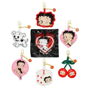 Whatever Makes You Happy Betty Boop Mystery Bag Icons Padded Vinyl Bag Charms