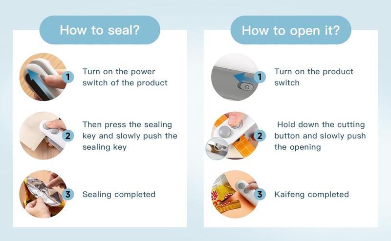 2026 New Upgraded Mini Bag Sealer 2 in 1 Rechargeable Chip Bag Sealer with Cutter and Magnet Portable Handheld USB C Heat Sealer Resealer Machine for Snack Plastic Bags Food Storage 2026 New Upgraded Mini Bag Sealer 2 in 1 Rechargeable Chip Bag Sealer with Cutter and Magnet Portable Handheld USB C Heat Sealer Resealer Machine for Snack Plastic Bags Food Storage