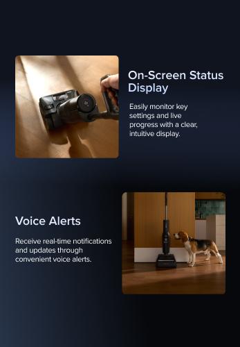 Roborock F25 series Ultra Steam Wet Dry Vacuum Cleaner, 356°F Steam Mop & 187°F Hot Water Cordless Vacuum Mop All in One, Floor Washer with Blue Light, 194°F Self-Cleaning, 180° Lay-Flat, AI Assitant Wheels #TikTokShopJumpstartSale #ces