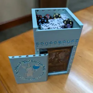 Bloomburrow Meadow" 3D Printed Commander Deck Box Bumbleflower edition