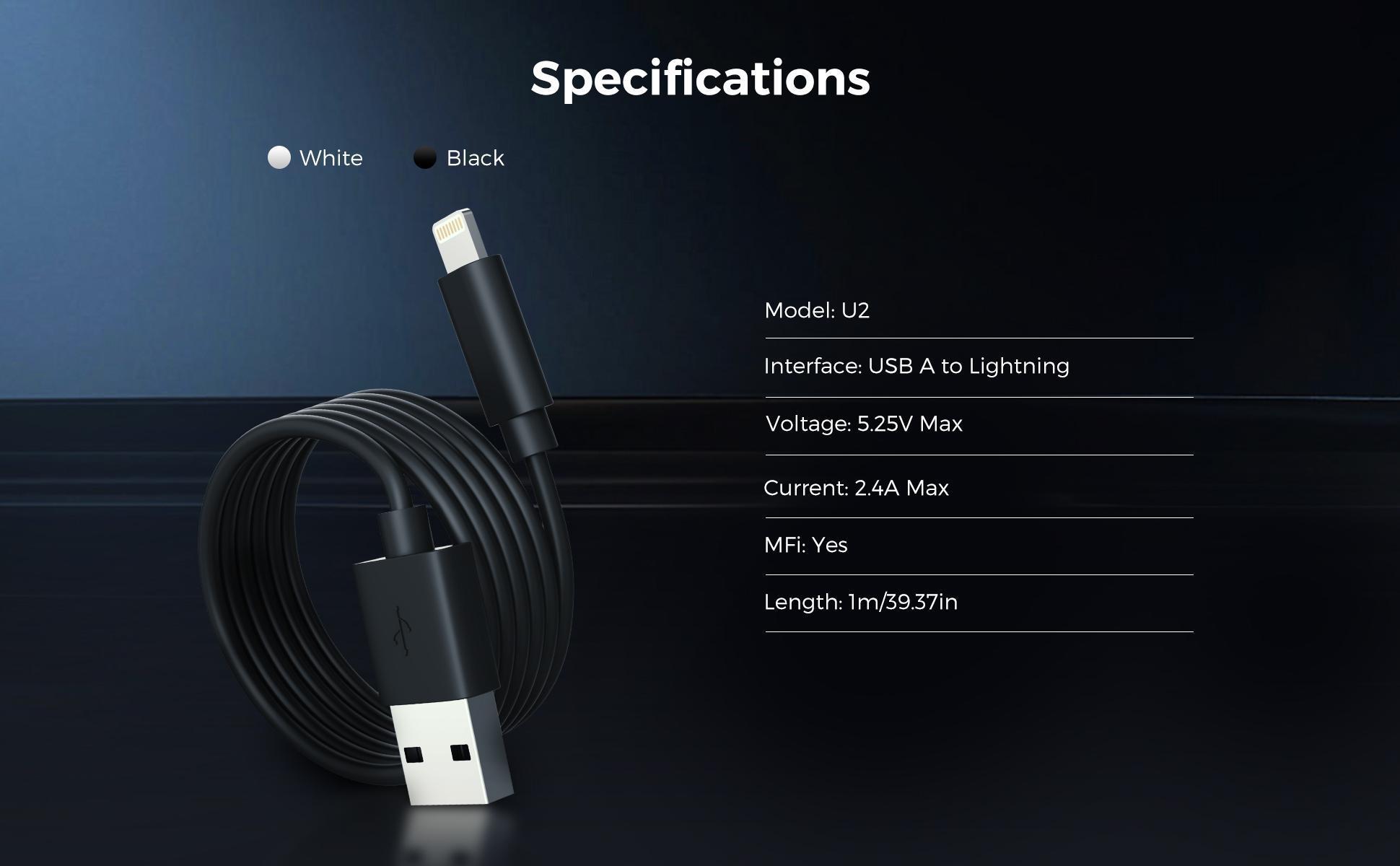 【U1-U4】MIRO Data Cables – Fast Charging for Apple & Type-C Devices, MFi & Smart Chip Protection, Durable & Reliable, Perfect for Home, Office & Travel, Convenient & Handy, Thoughtful Gift for Students, Professionals & Holidays