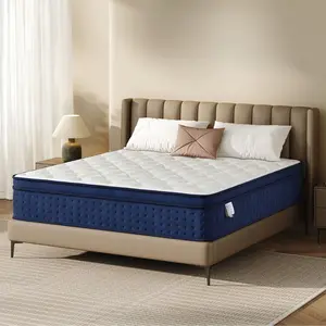 12/14 Inch Twin, Full, Queen, King  Memory Foam And Spring, Hybrid  Medium Firmness,Motion Isolation and Firm Edges， Breathable Spring   ,Ergonomic queen size  Interior Modern，For Home Rooms Hotels fort able Pocket Coil Mattress modern