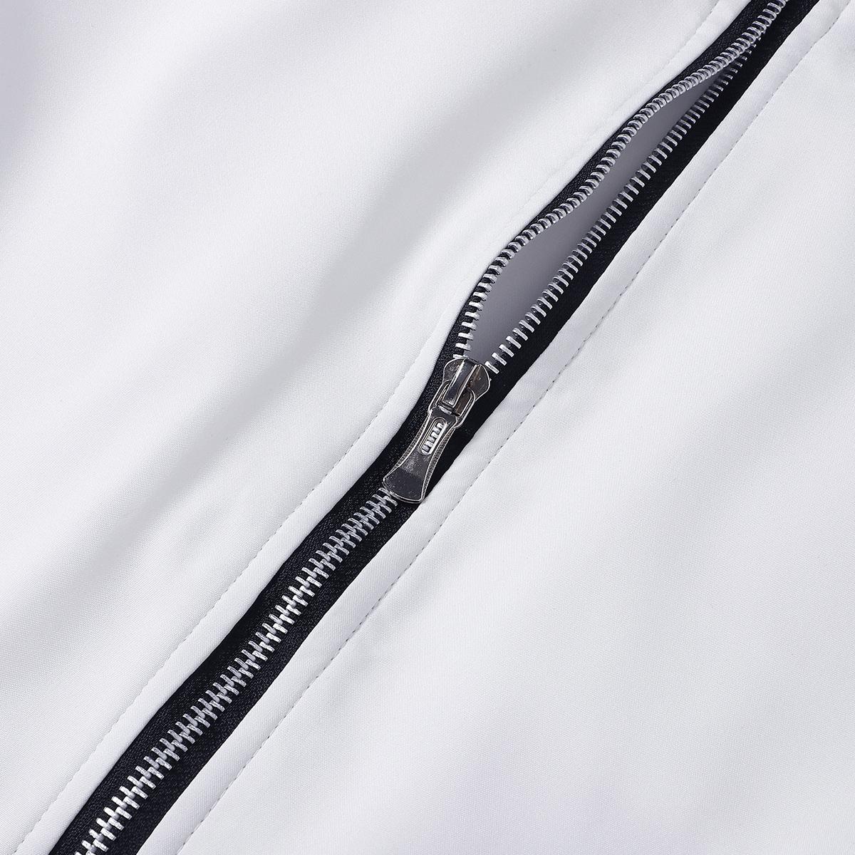 Men's Casual Stand Collar Jacket - Autumn Winter Coat with Pocket Design, Polyester Lining, Regular Fit, Sleek Finish, Modern Menswear, Fine Tailoring