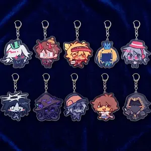 Forsaken Keychains - 1x1x1x1 007n7 Two Time EIliot Itrapped Taph Azure Acrylic Keychain, Cute Keyring Accessory, Fun Charm For Backpack Or Purse | High Quality and Customer Favorite Items