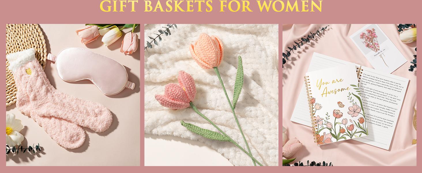 Mayicivo Valentine's Day Gifts ideas Basket for Women – Get Well Soon, Birthday, and Thinking of You Gifts for Mom, Best Friend, or Sister dealsforyoudays