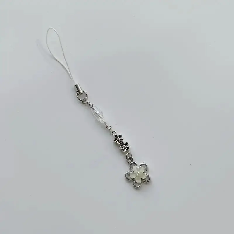 Creative Flower Design Phone Chain, Phone Charm, Cell Phone Charm, Cute Short Phone Lanyard, Fashion Phone Strap for Women & Girls, Stylish Phone Accessories for Daily Use