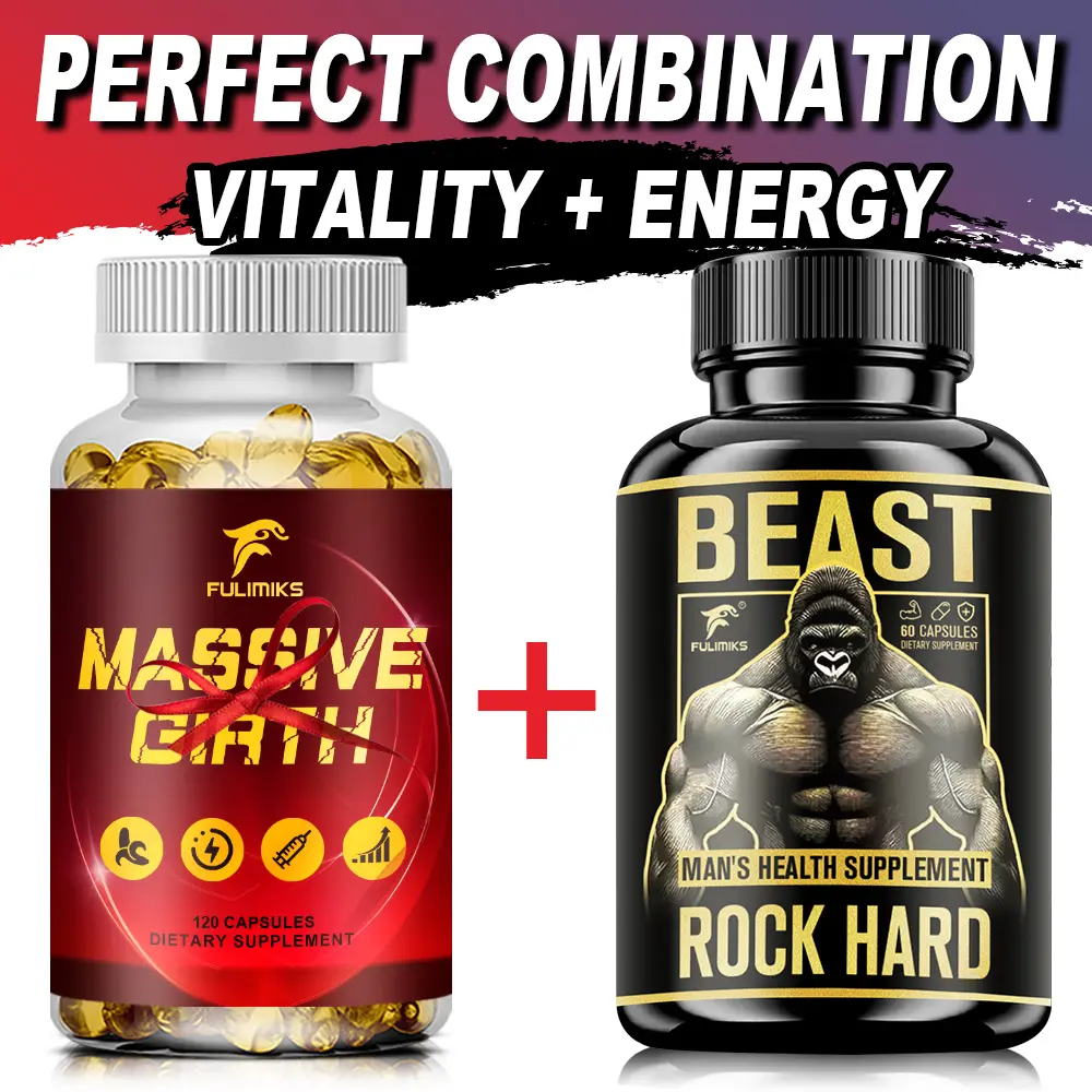 Fulimiks Naturally Derived Maca Root Capsules, Herbal Wellness Aid, Energy Stamina Supplement, Fitness Recovery & Focus Support, 120-Pill Dietary Supplement Bottle