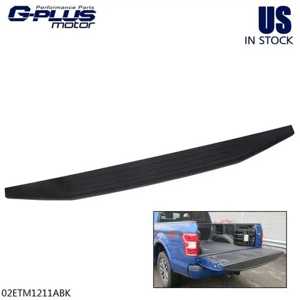 G-PLUS Automotive Chrome Tailgate Cap Top Moulding Trim Cover, Vehicle Replacement Exterior Accessory for 2015-2018 Ford F-150 Pickup