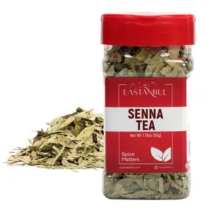Eastanbul Senna Tea, Senna Leaf Tea, Senna Tea for Constipation, 1.76oz