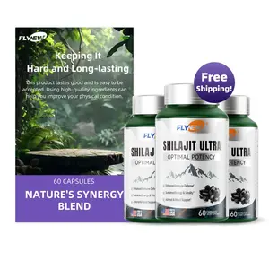 Premium FLYNEW Vitamin Optimal Potencyi Shilajit Ultra Adaptogen Energy Stamina lmmuneAntioxidants Made in USA 60 Capsules Healthcare Organic Fitness Supplement DietaryNatural hmb supplement Edible creatine monohydrate protein