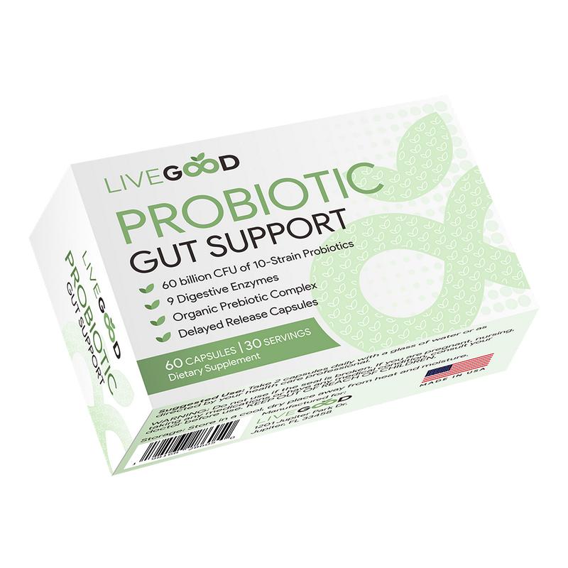 LiveGood Probiotic Gut Support