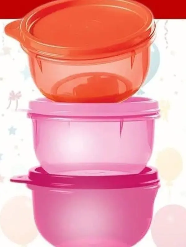 Tupperware Ideal Bowl Set - on the go, small storage containers