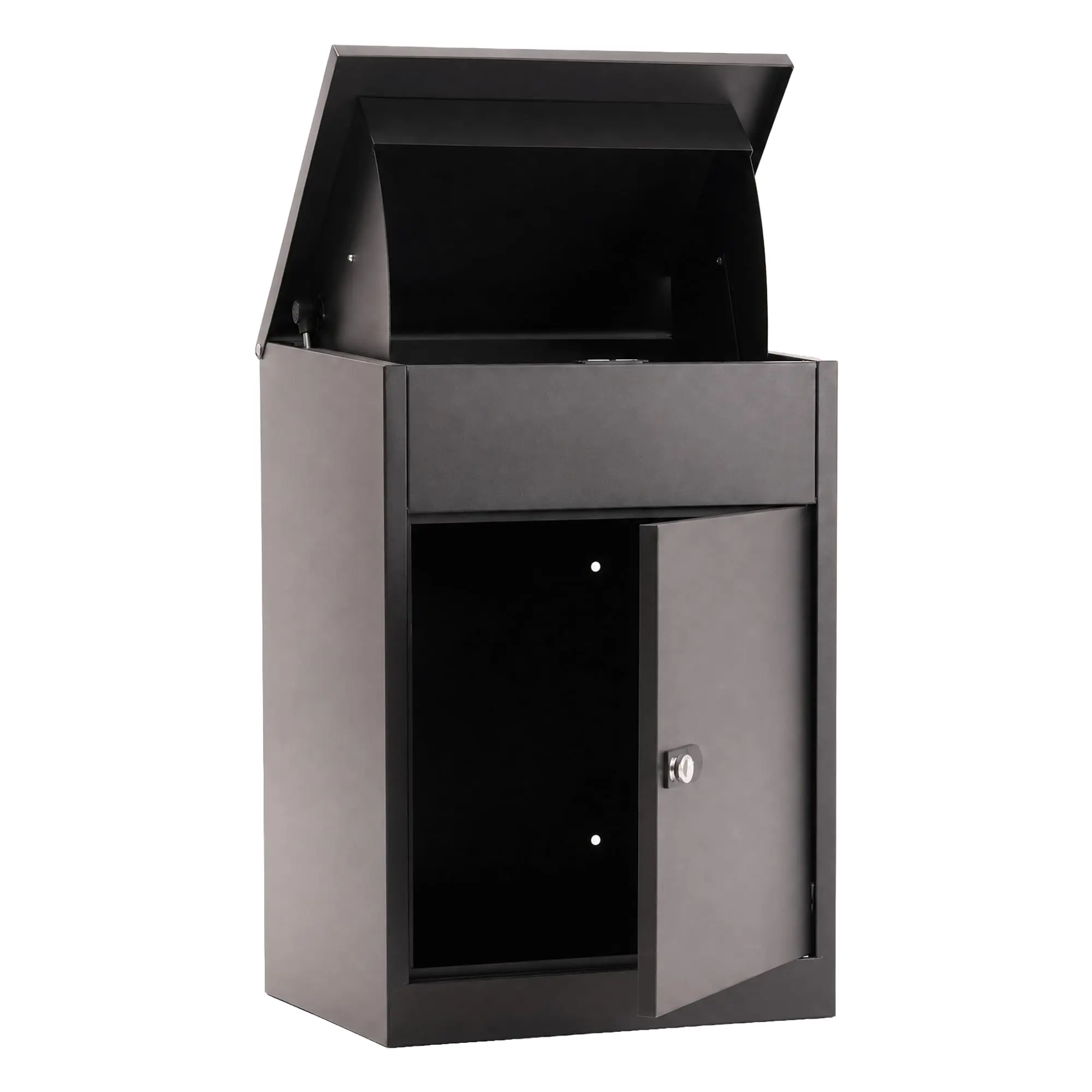 Garvee Package Delivery Box - Lockable Weatherproof Steel Parcel Drop Box