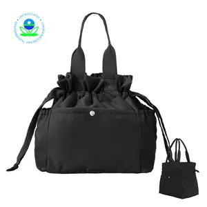 Lunch Bag Women Reusable Insulated Drawstring Lunch Bag Stain-Resistant 11L, Large Capacity Lunch box for Women Perfect for Office, Picnic,School