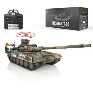 TOUCAN RC HOBBY 2.4Ghz Henglong 1/16 TK7.0 Plastic Basic Ver Russia T90 RTR RC Tank 3938 Model