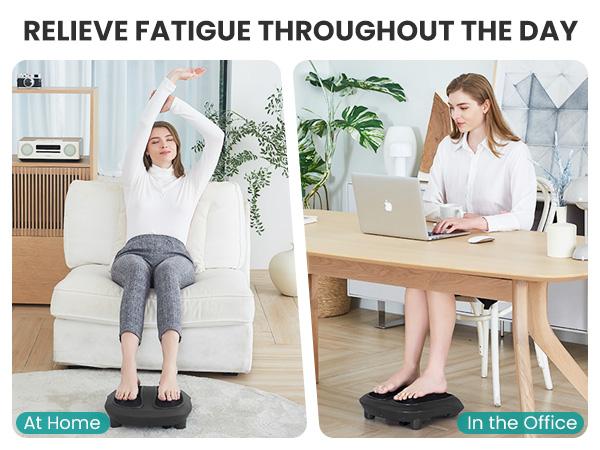 Nekteck Foot Massager with Heat, Shiatsu Heated Electric Kneading Foot Massager Machine for Plantar Fasciitis, Built-in Infrared Heat Function