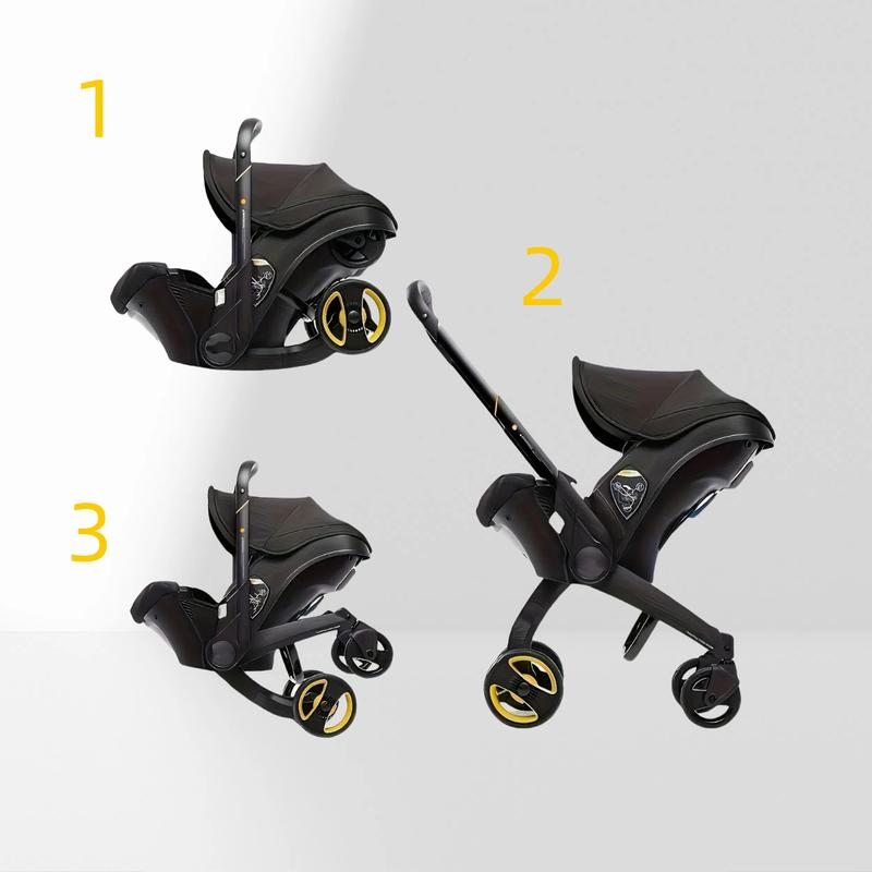 BRODARK Baby stroller Multi-functional high landscape folding light mall supermarket outdoor baby stroller 3 In 1 Stroller, High & Quality & Lightweight Travel Stroller For Babies Adjustable Bassinet