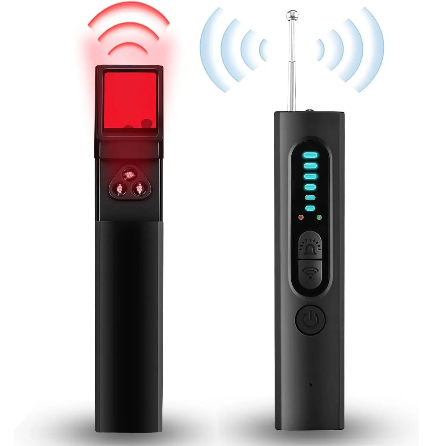 Hidden Camera Detectors and Bug Detector, Listening Device Detector, GPS Detector 6 Levels Sensitivity, for Travel/Hotel/Car/Indoor