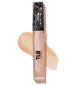 The Lip Bar - Lip Gloss, Trophy Wife (Champagne Shimmer) - Gloss Up Sheer Finish - Smooth, Not Sticky Formula - Coconut Oil, Olive Oil, Argan Oil & Vitamin E - Vegan & Cruelty Free - .30 fl oz