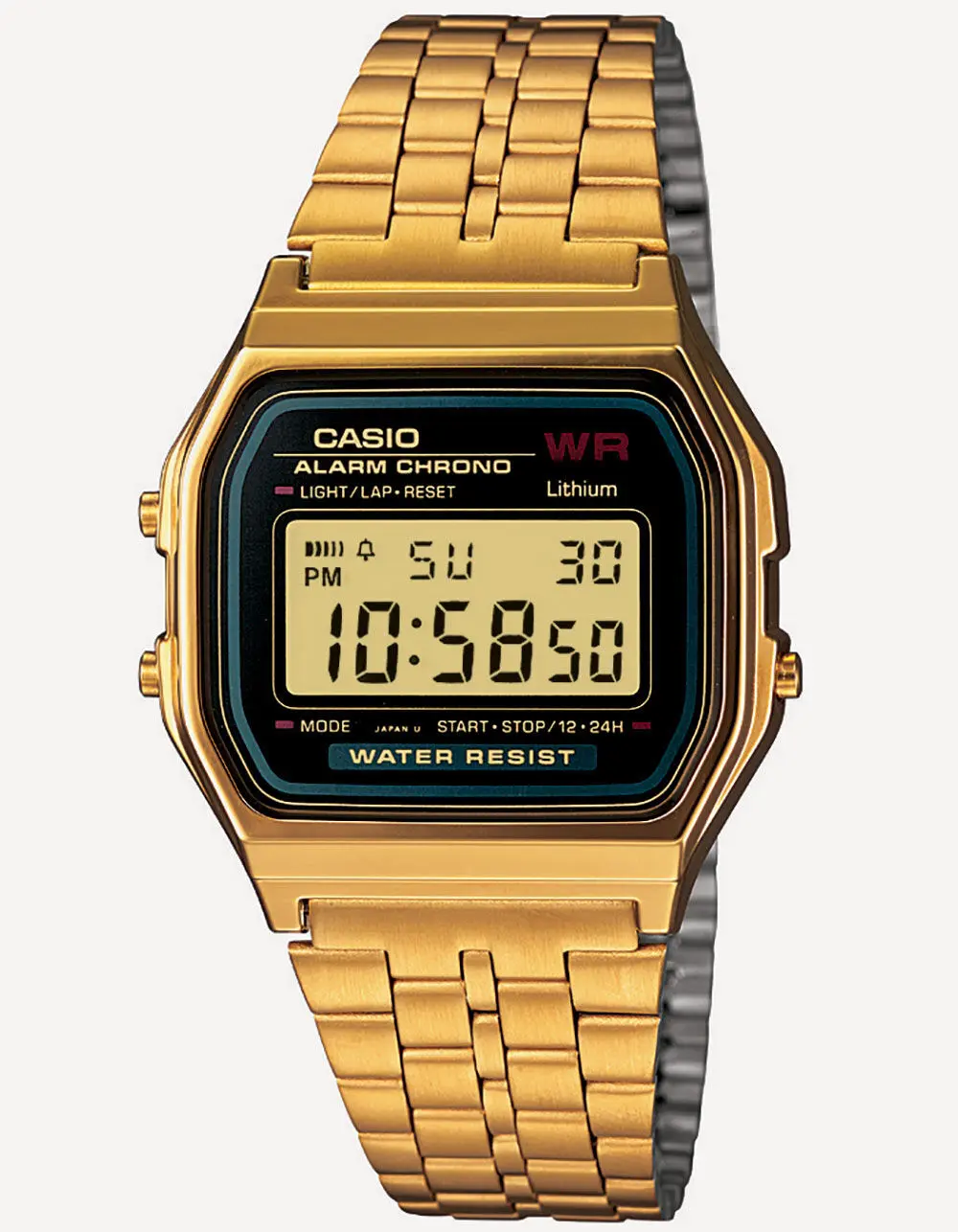 CASIO  Mens Vintage Collection A159 Watch, Gold