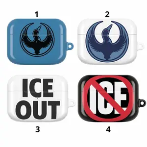 Minnesota Rebel AirPods Case, ICE Out, Fck ICE Airpods Case for all Airpods Gen 1 2 3 4 & Pro 1, 2, 3 Aesthetic AirPods Case Cover Protective N65LTS