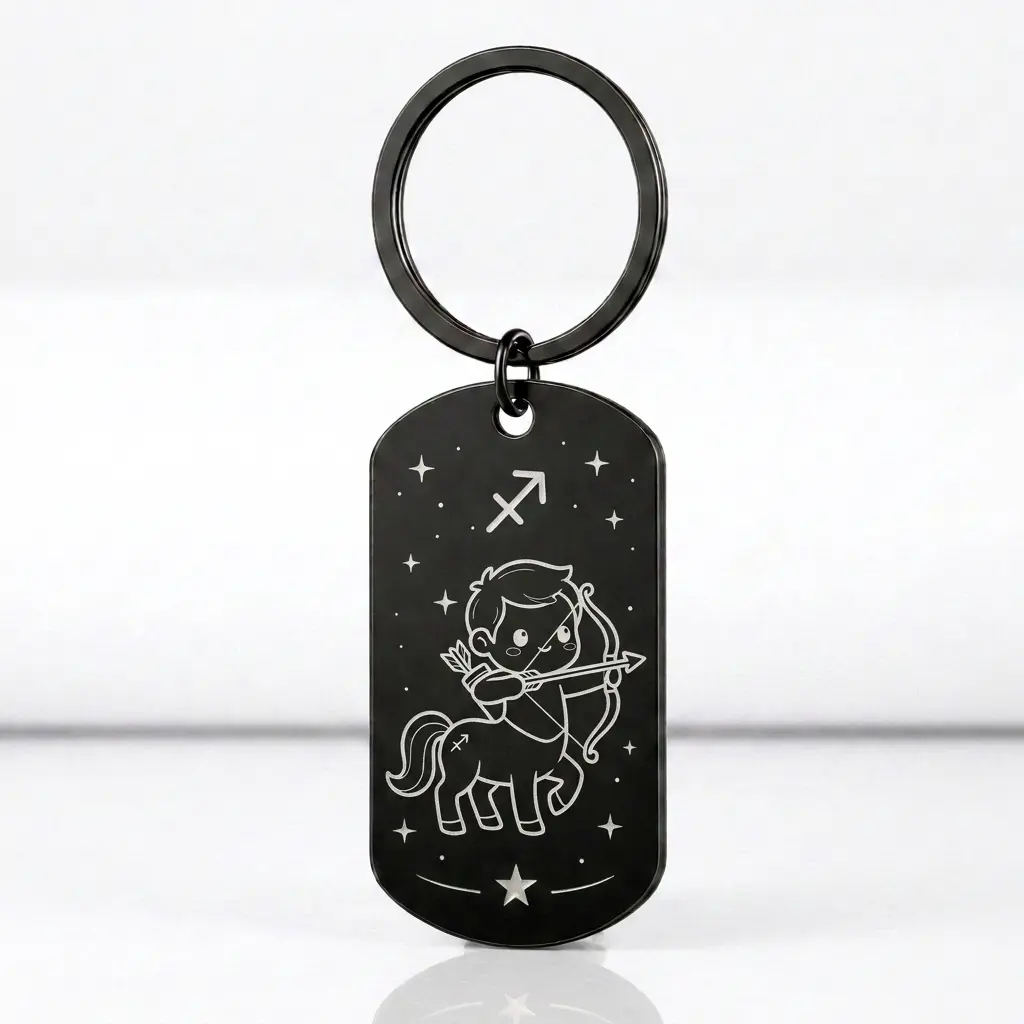 12 Constellations Zodiac Sign Metal Keychain - Unisex Detachable Ring, Lightweight Carry, Smooth Edges Astrology Pendant, Birthday Gift Ideas for Friends, Fashion Bag Charm Accessory (Toys & Hobbies DIY Beading & Jewelry Making), Sturdy Metal