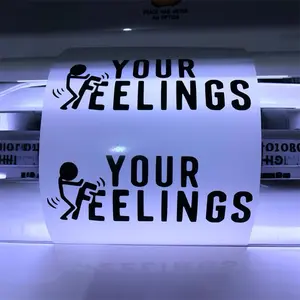 F Your Feelings Decal-Permanent Vinyl Decal For Cars/ Trucks Bumper Sticker Decal