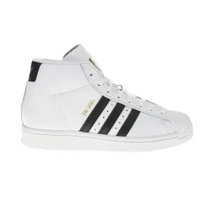adidas Mens Pro Model Adv High  Sneakers Shoes Casual - White