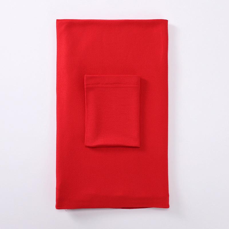 Jersey Solid Color Hijab With Tube Cap - (MH038) head scarf cover yns casual trendy long scarf wrap scarve scarves Modestyscarf Beige Formal Modern