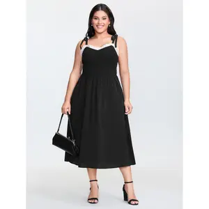 【Summer Turn-Up】Bloomchic Bow-tie Straps Flowy Maxi Dress 2026 Summer Pick for Mother's Day