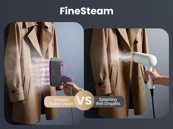 GREENYEE Travel Must-Have & Fits Carry-On |  Foldable  Iron | Powerful 2-in-1 Dry & Steam, 5s Fast Heat & 180° Rotatable