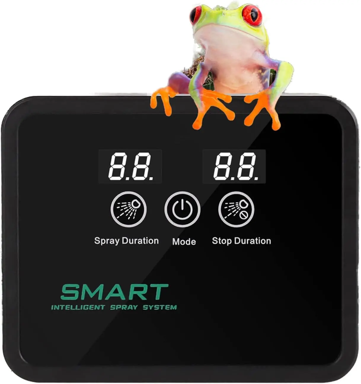 Reptile fogger  Spray System, Reptile Humidifiers Automatic with Timer, Reptile Mister with 360Adjustable Misting Nozzles for Terrariums Amphibian Lizard Snake Frog