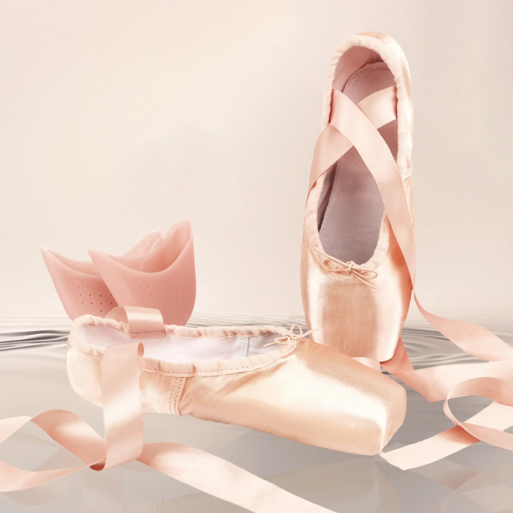 Linodes Professional Pointe Ballet Flat Shoes - Precision Crafted for Prima Ballerinas, Cardboard Support, Cotton Lining, Wide Toe Box, Mid-High Cut, Double Stitched, Breathable, Custom Lace Fit for Control, Soft Satin, PointeShoes Ballet Equipment