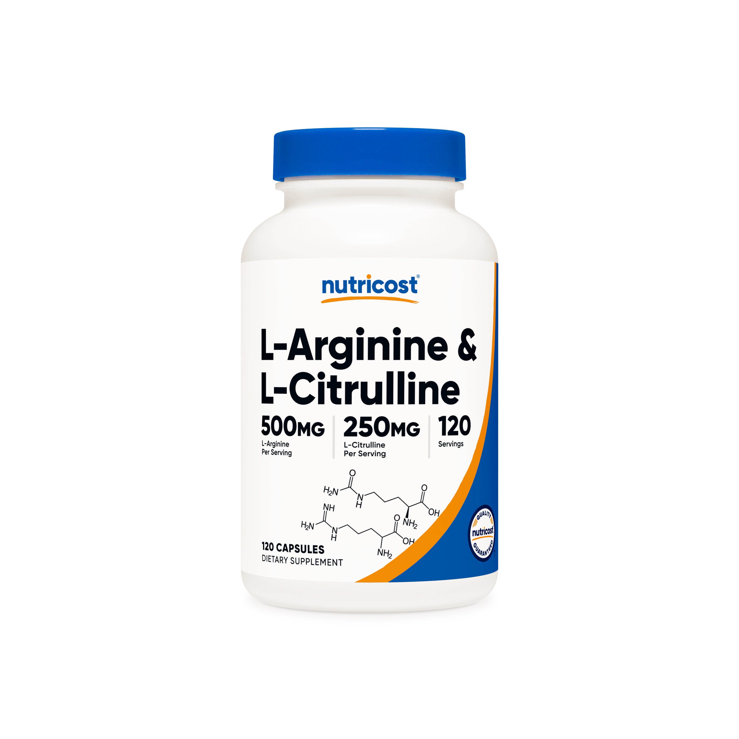 Nutricost L-Arginine L-Citrulline Complex Capsules Healthcare Dietary