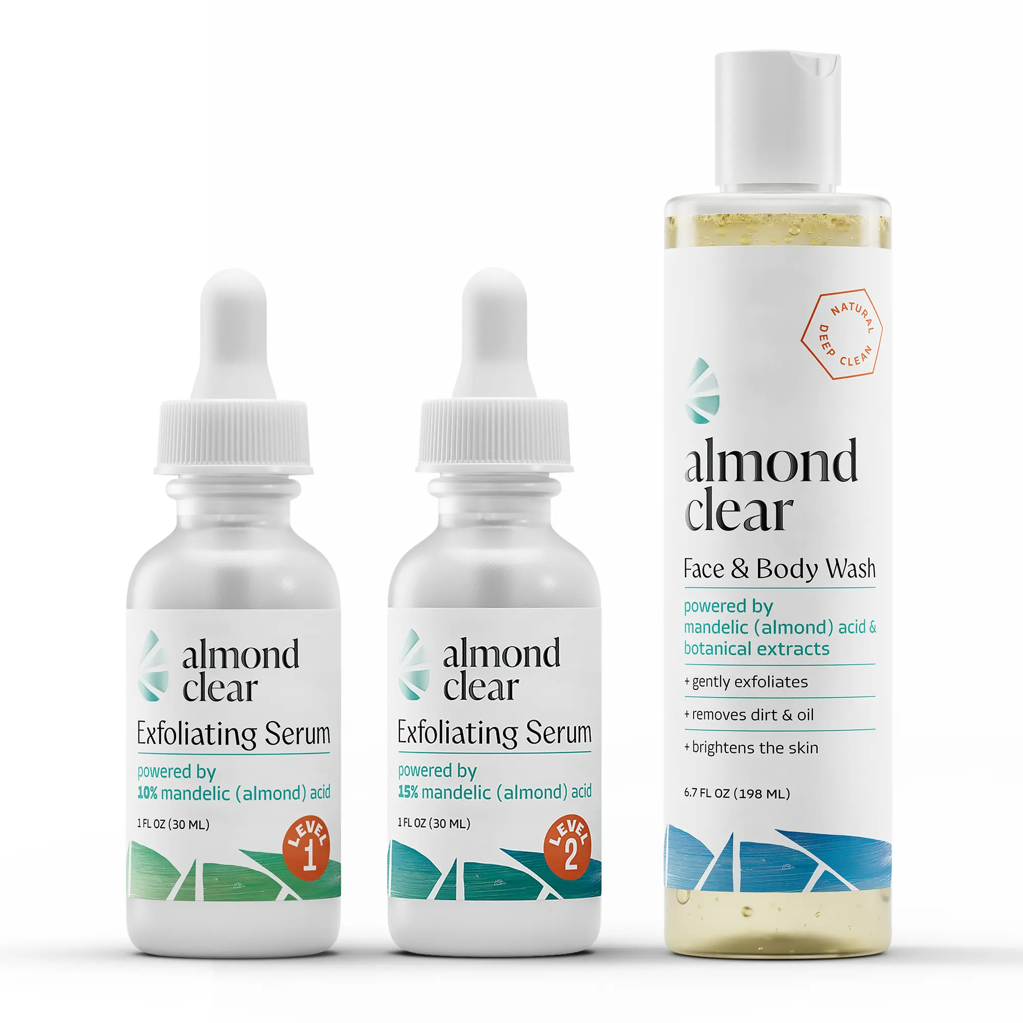 Almond Clear Classic Starter Pack