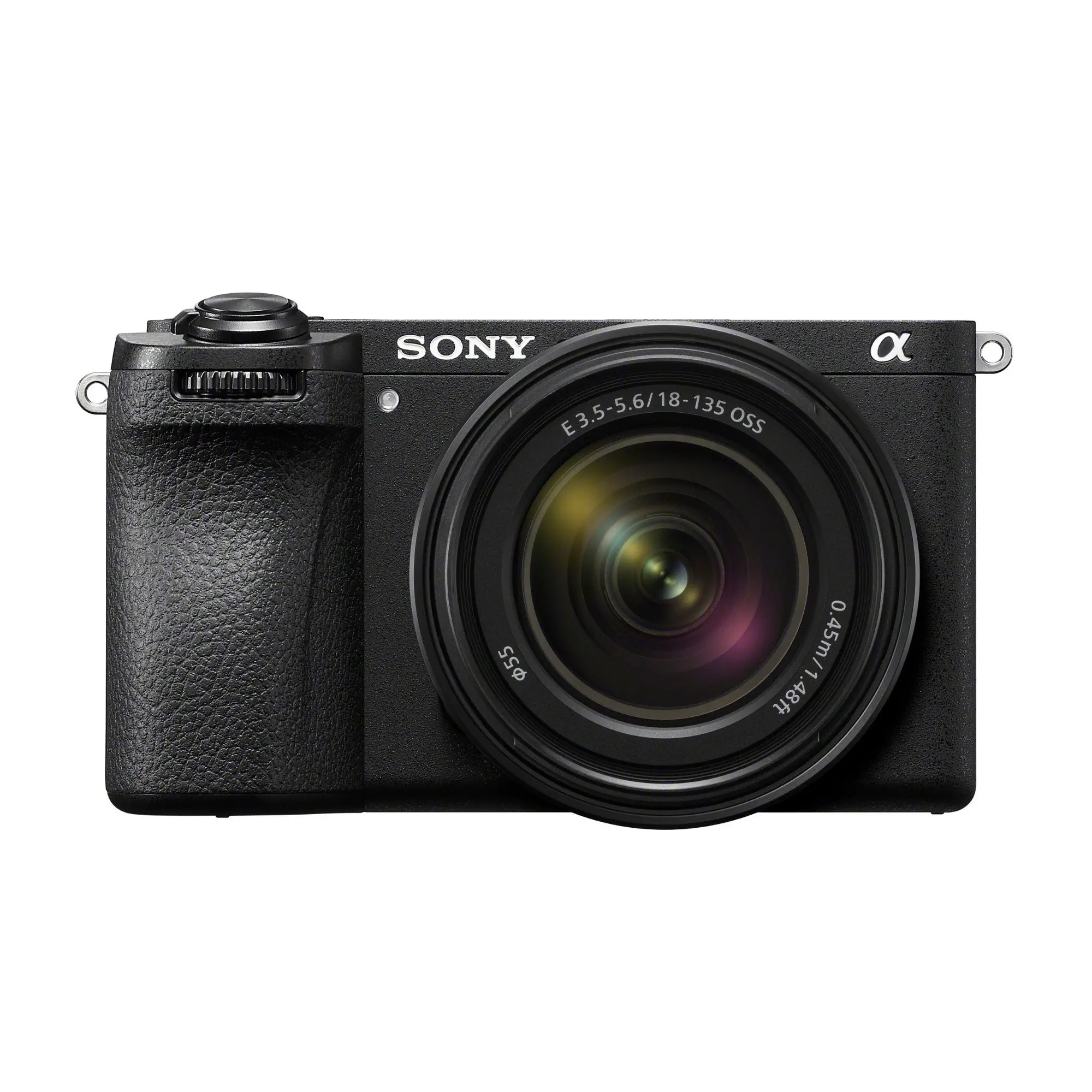 Sony Alpha 6700 APS-C Interchangeable Lens Hybrid Camera with 18-135mm Lens, 26.0mp, 5-axis in-body optical image stabilization, 100 to 32000 ISO, 120p recording, 3840 x 2160 resolution, 3 In, All-Intra