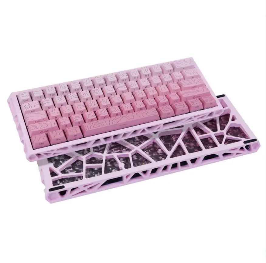 KAVLORN NC61 Budget Hot Swappable Mechanical Computer Keyboard - Entry-Level Custom PC Keyboard