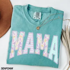 Comfort Colors Mama Easter Shirt, Easter Mama Shirt, Easter Bunny Tshirt, Happy Easter Shirt, Spring Apparel, Spring Mama Shirt, Mom Gift