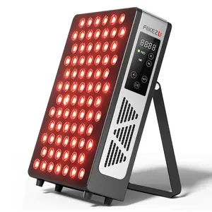 2026 Upgraded Red Light Therapy for Face and Body, 60 Dual Chip LEDs 660nm-850nm Near Infrared Light Therapy Panel,Adjustable Brightness (20-100%),Time(5-30 min) Red Light Therapy for Home Office