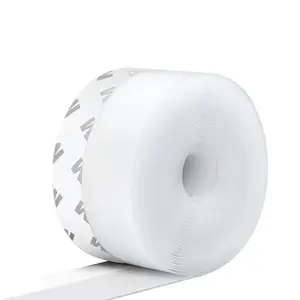 16.4Ft Door Weather Stripping, (1.38in Width) Weather Stripping Door Draft Stopper Adhesive Seal Strip Anti Draft Insulation Tape for Doors Windows and Shower Doors