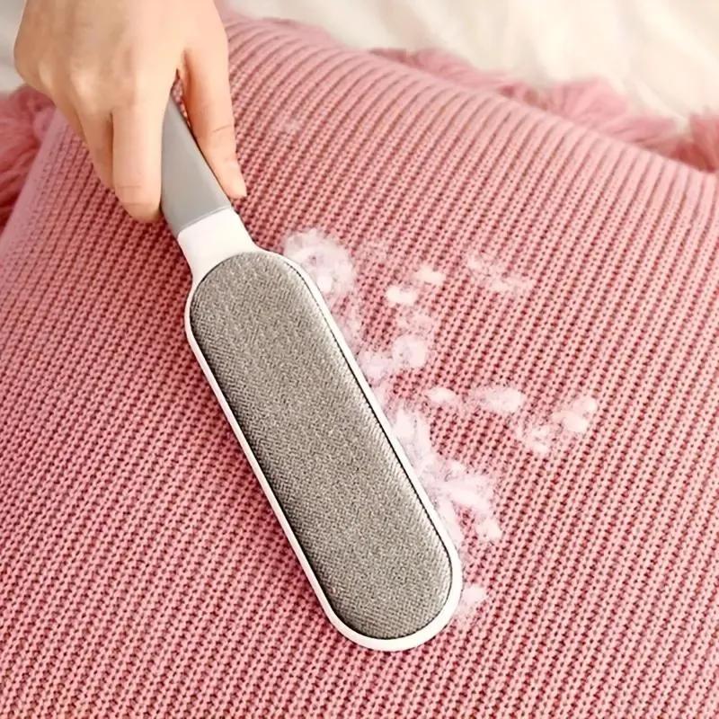 [HOT]2 Pack Furniture Lint Remover Brushes Double Sided Self Cleaning Loose Hair Catcher for Pet Clothes Sofa Carpet Efficient Cleaning Tool Deshedding Tool Hair Removal