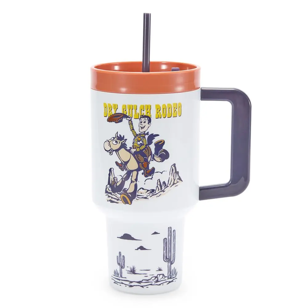 Disney Store Woody 33 oz. Travel Cup with Straw – Toy Story