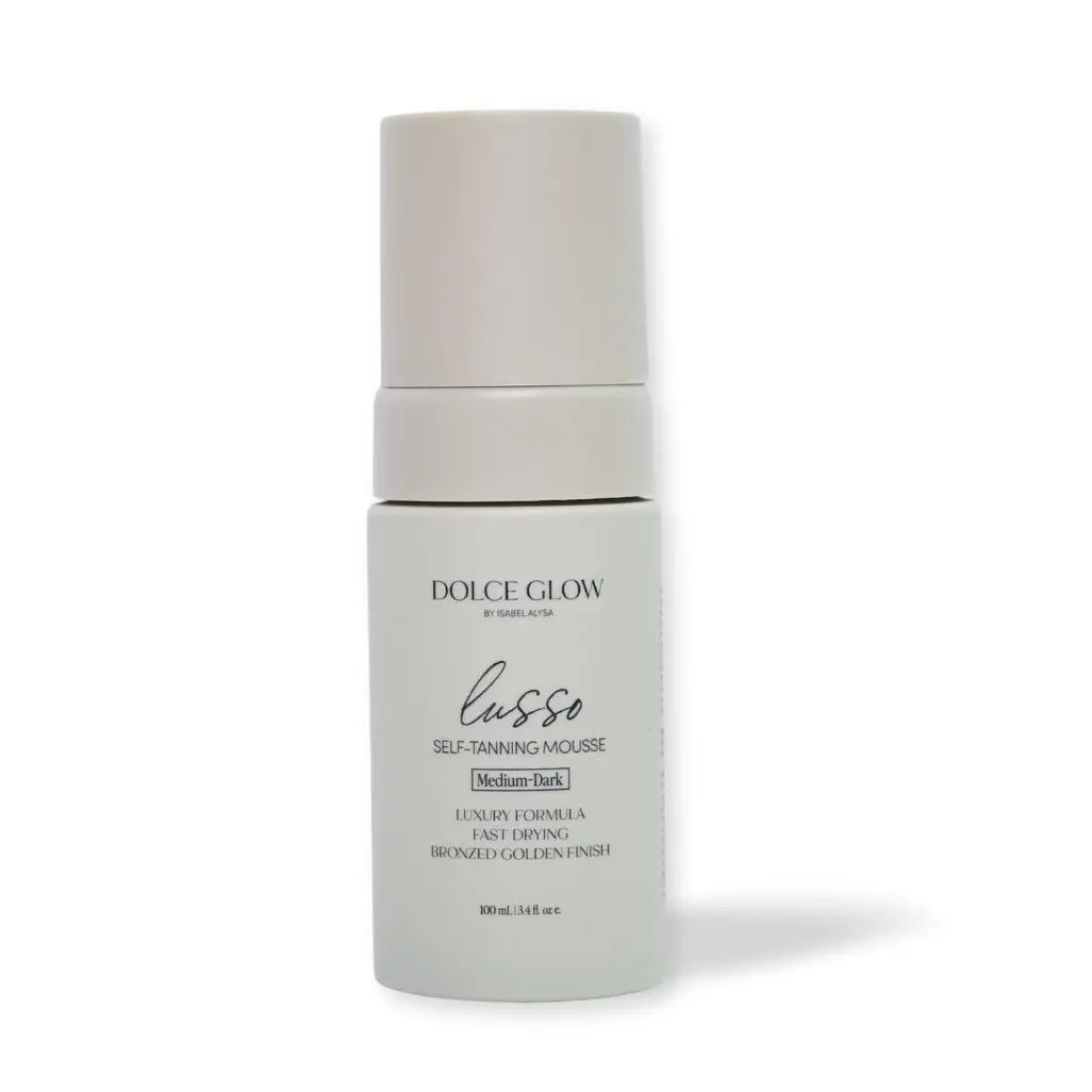 Dolce Glow Lusso Self-Tanning Mini Mousse (Travel Size)