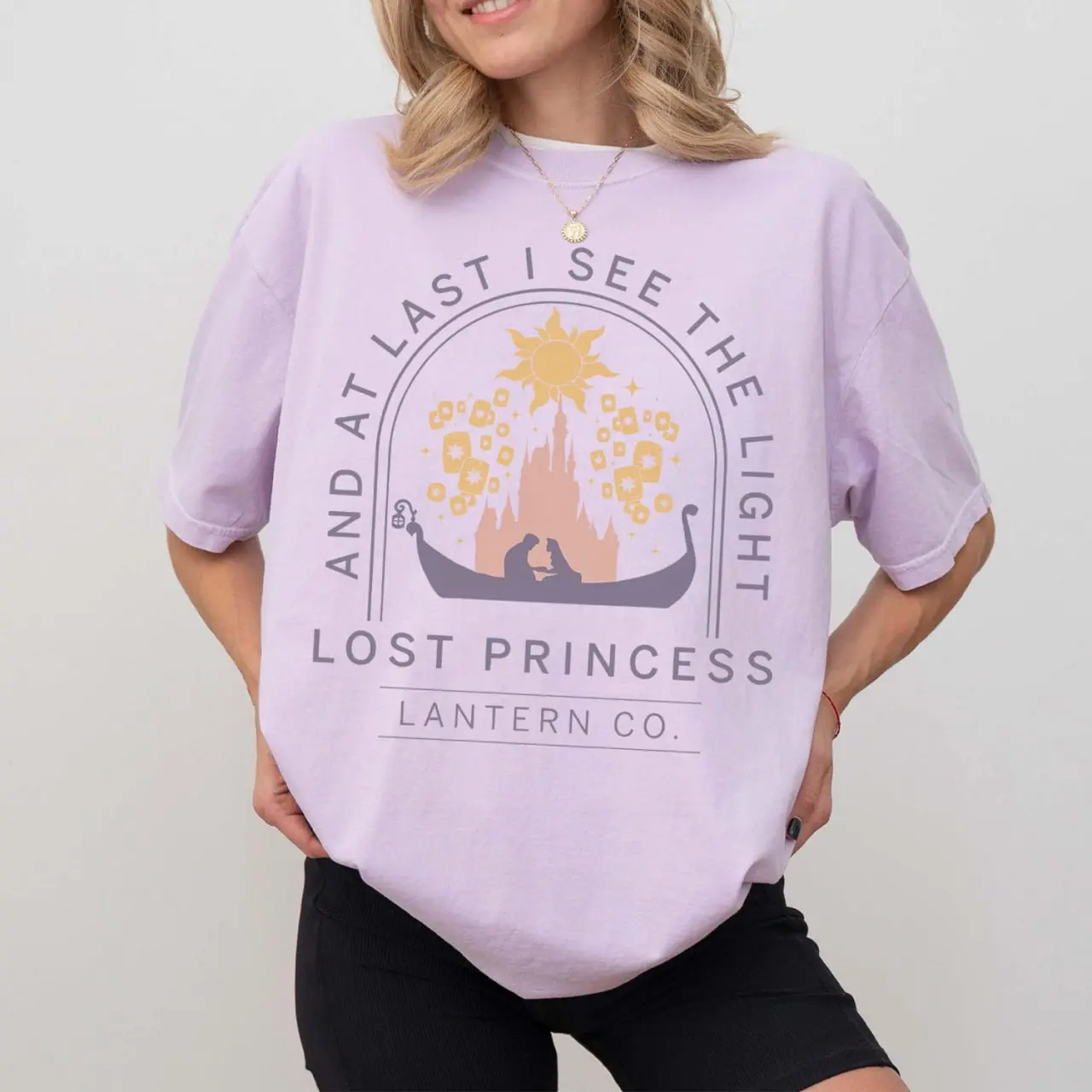 Retro Tangled Rapunzel Shirt, Lost Princess Lantern Shirt, Family Matching Trip Tee, Princess Magic Kingdom 2026 O0LYZ