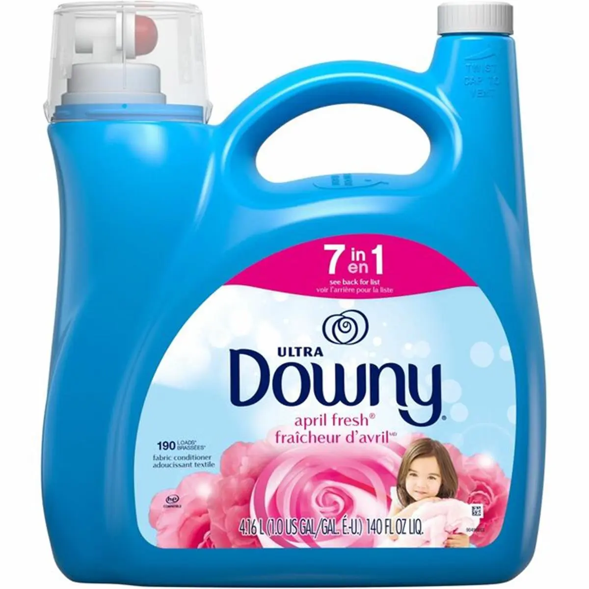 Procter & Gamble Downy Ultra Fabric Softener - Fabric Conditioner, 140 oz, April Fresh Scent