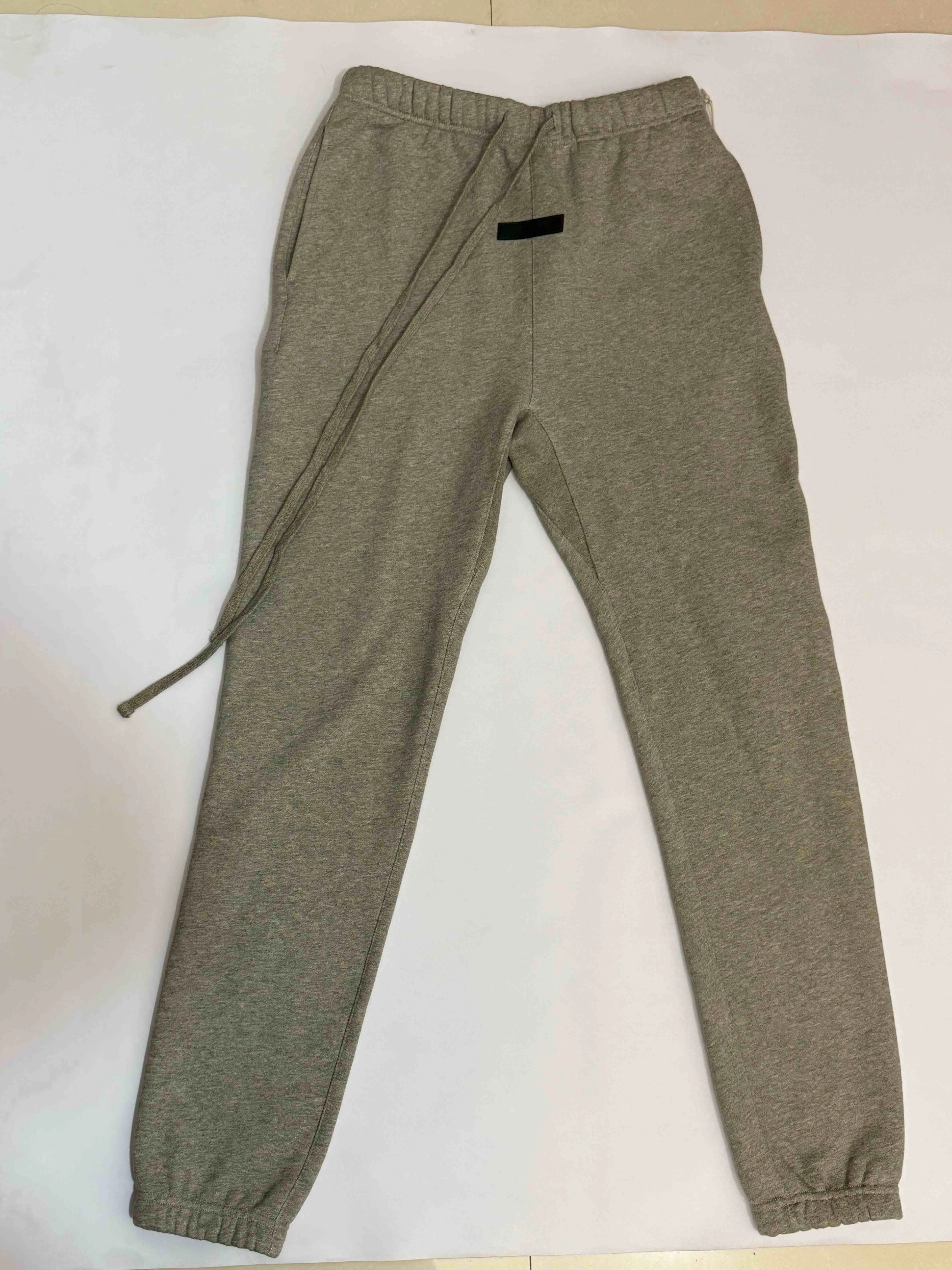Men's Essential Dark Gray Sweatpants - 2022 Athletic Casual Lounge Pants, Warm Comfortable, Classic Print, Unisex Style for Casual Wear & Street Style, Essential Sweatpants, Soft Jogger Trousers, Unisex Wear, Stacked Cut, Relaxed Taper, Velvet Logo, Contr