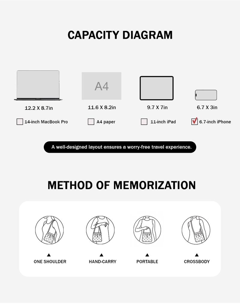 Fashion Crescent Bag Lightweight Durable Nylon Handbag with Adjustable Strap Satchel for Versatile Use in Multiple Colors Stylish Essential Companion