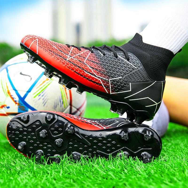 Ubetif Men's High Top Football Shoes, Breathable Comfortable Football Cleats, Professional Football Shoes, men football boot, outdoor competition Ubetif Men's High Top Football Shoes, Breathable Comfortable Football Cleats, Professional Football Shoes, men football boot, outdoor competition